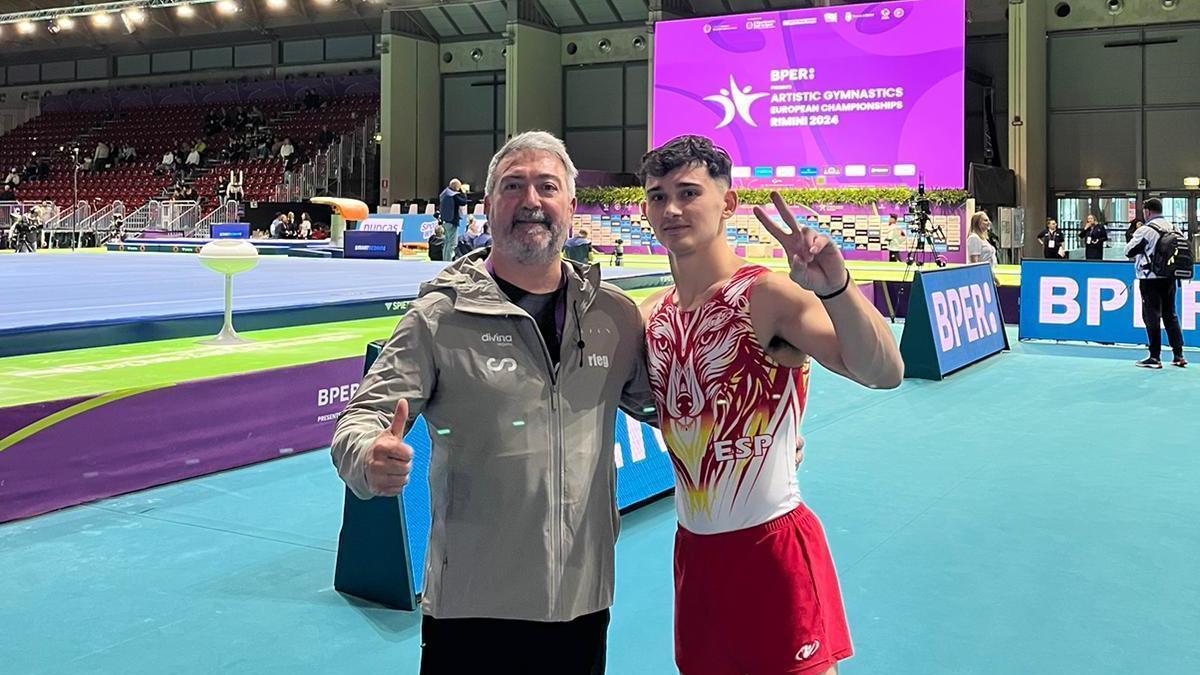 Nicolau Mir gimnasia artística Nicolau Mir acaba séptimo en la final
