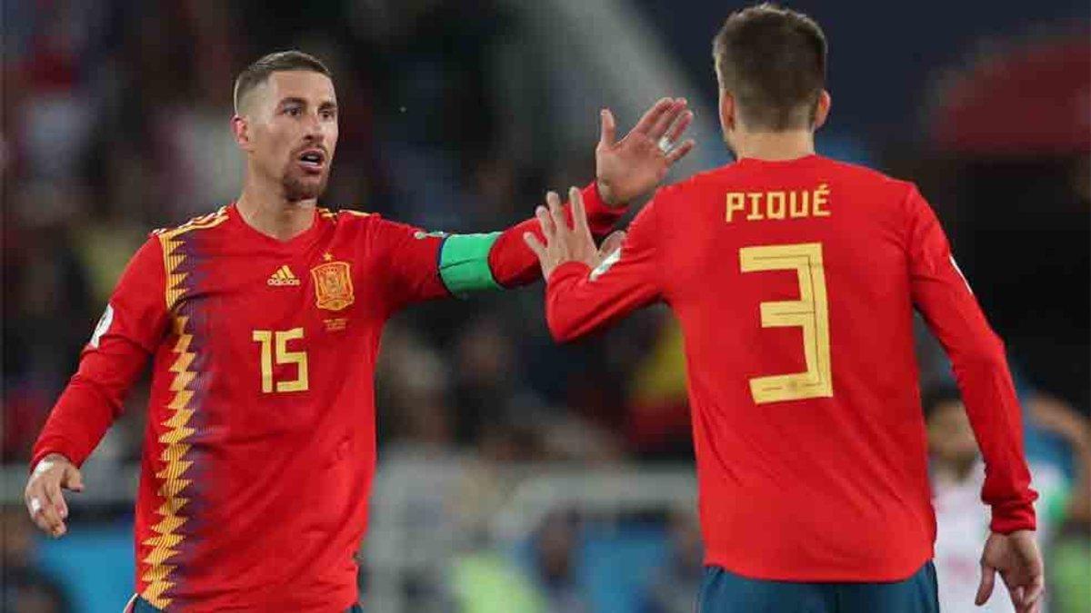 Sergio Ramos y Piqué están en la prelista olímpica