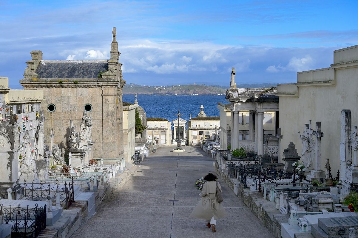 Cementerio de San Amaro, A Coruña.