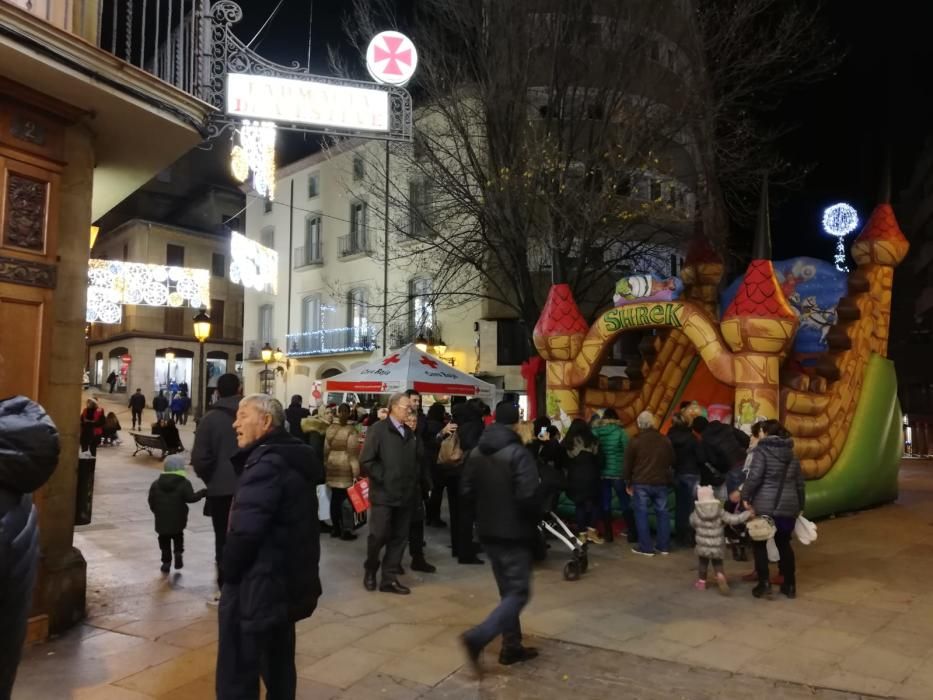 Festa de la Llufa i botiga de Creu Roja Manresa