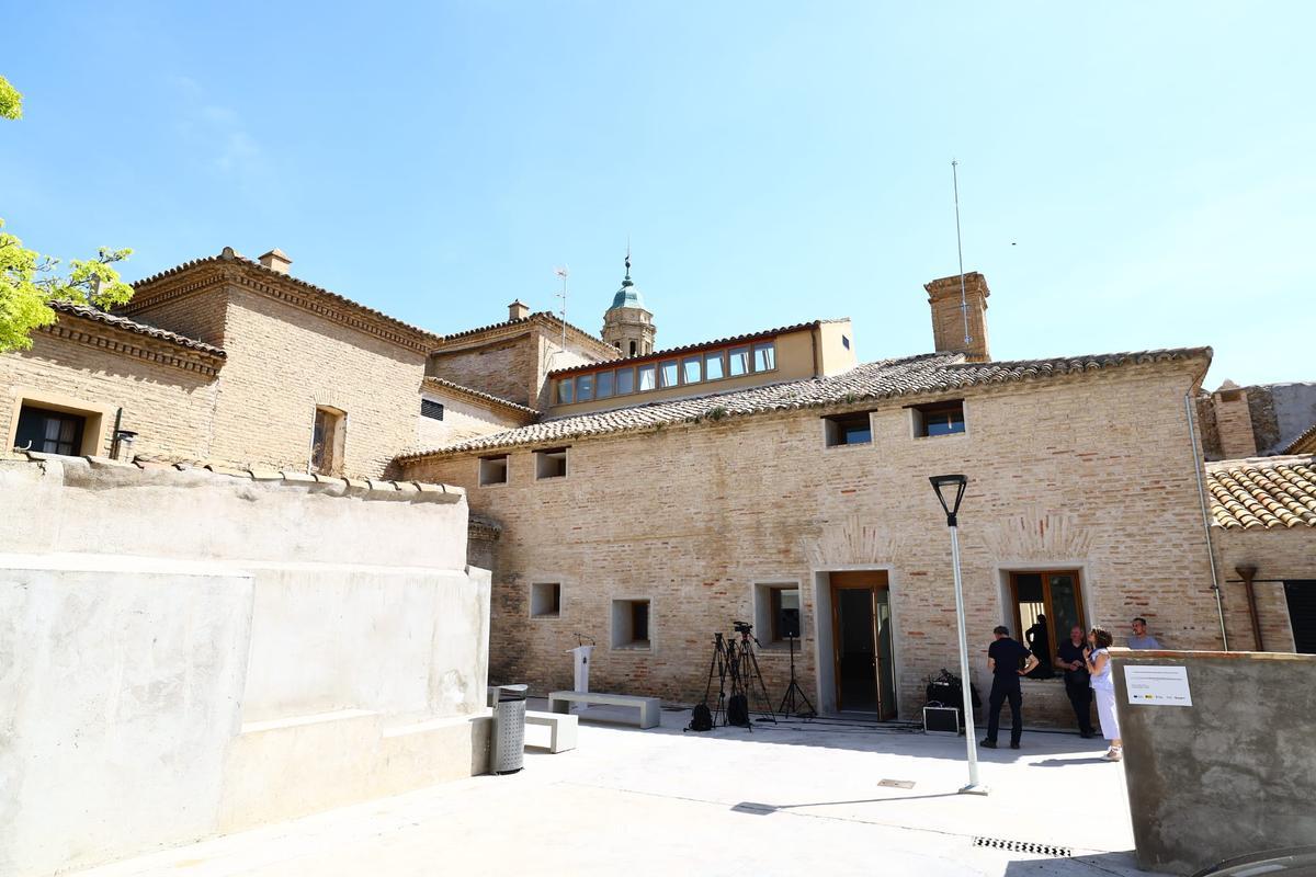 La Celda del Prior de La Cartuja Baja (Zaragoza), este martes.