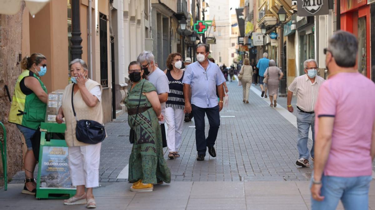 Prudencia en Castellón en el primer día sin mascarillas al aire libre