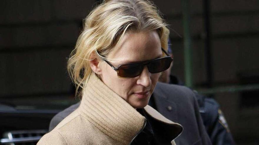 La actriz estadounidense Uma Thurman. // Reuters