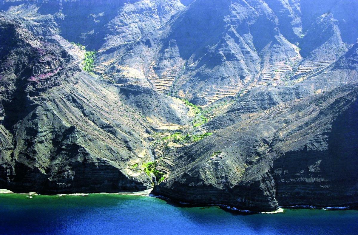 El macizo de Güigüí, visto desde las alturas.