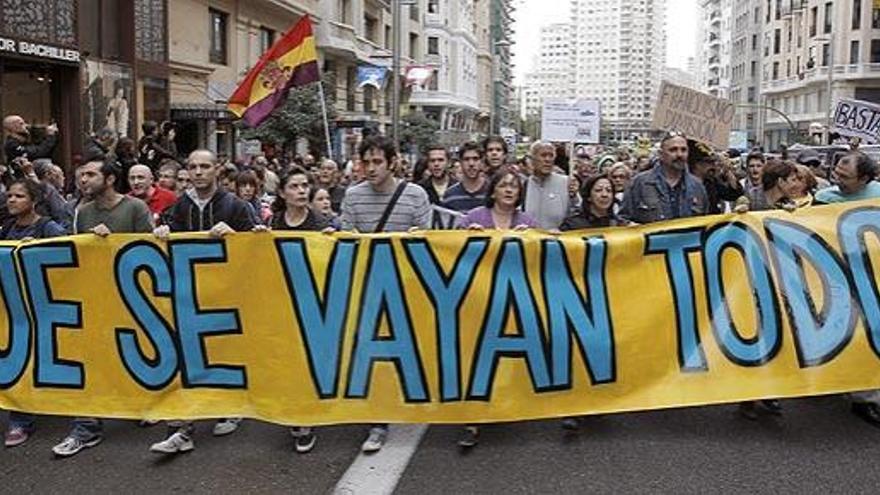 Manifestación en Madrid.