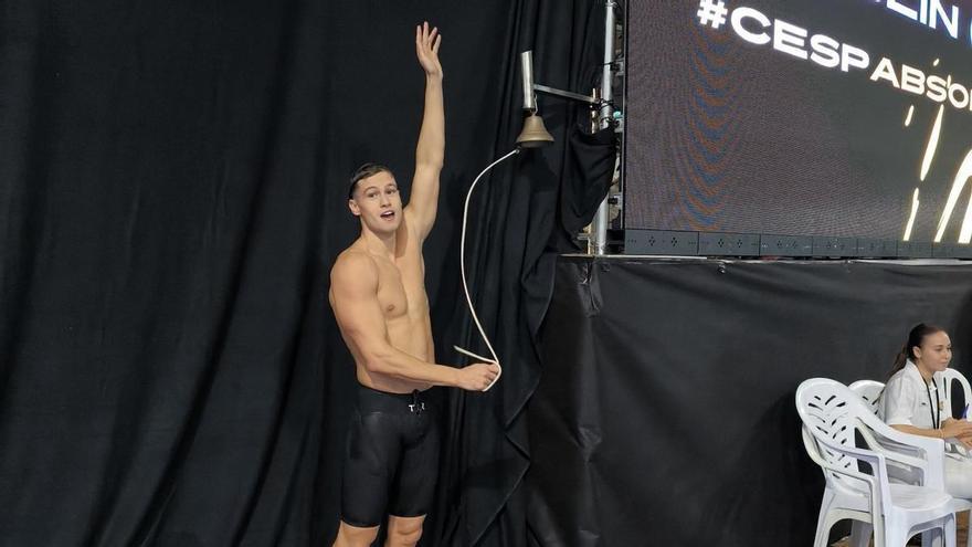 Diego Mira competirá en dos pruebas en el Europeo de piscina corta