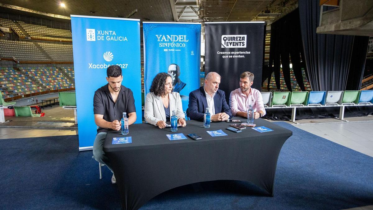 Yandel y la Orquesta Gaos fusionan reggaetón y sinfónico en un concierto único en A Coruña
