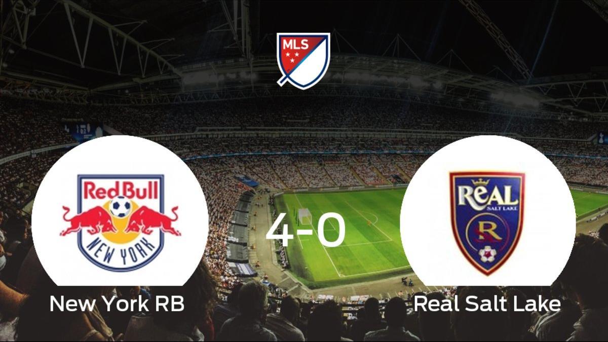 El New York RB golea 4-0 en el Red Bull Arena al Real Salt Lake
