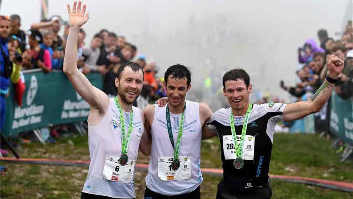 Kilian Jornet se impuso en el Marathon del Mont Blanc