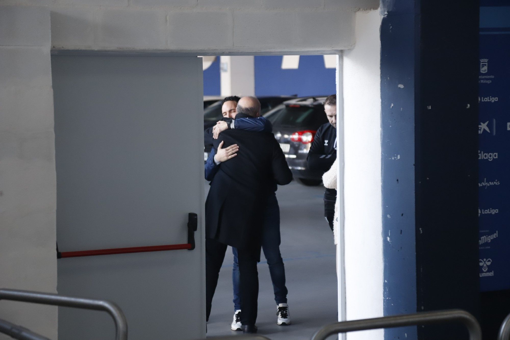 Rueda de prensa de despedida de Pepe Mel como entrenador del Málaga CF