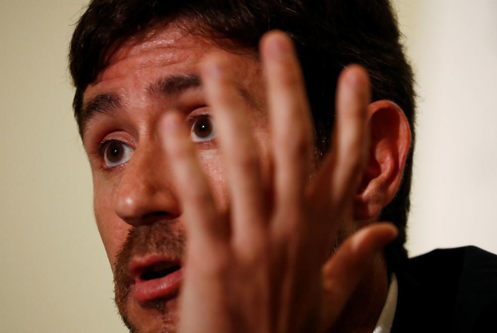 Víctor Sánchez del Amo habla tras su destitución como entrenador del Málaga CF