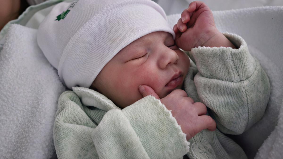 Rocío, una de los 28 nacimientos de Monesterio en 2025