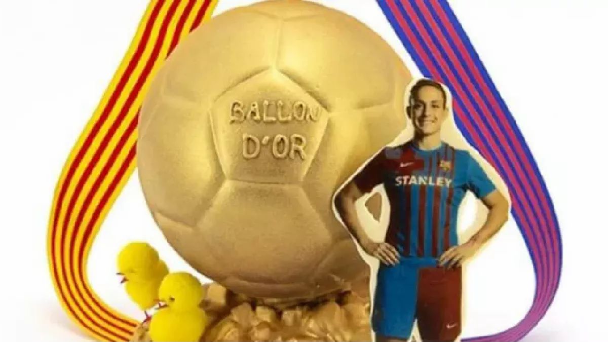 El Balón de Oro de Alexia Putellas ya tiene su propia mona de Pascua