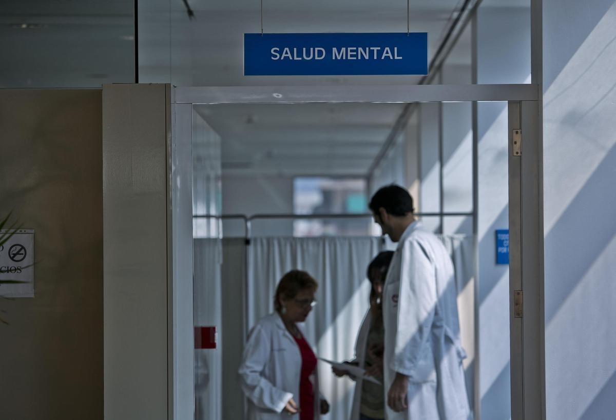 Una unidad de Salud Mental, en un hospital valenciano, en una imagen de archivo.