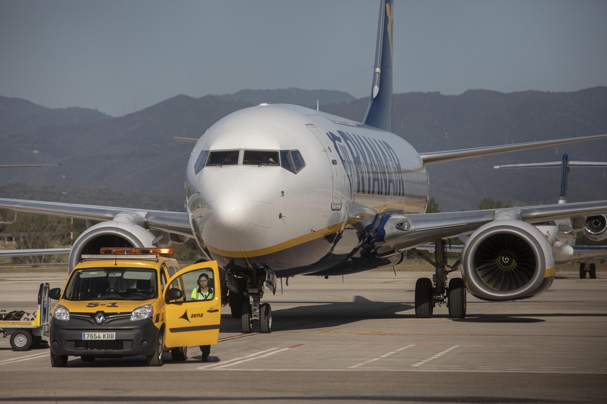 «Només estava ocupada una quarta part de l’avió»