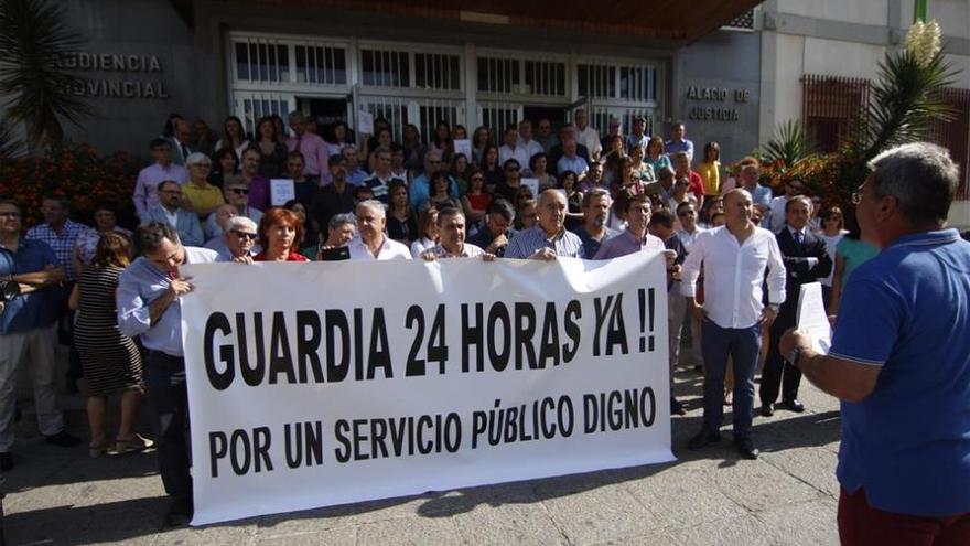 La junta de personal de Justicia se felicita por el compromiso con el juzgado 24 horas