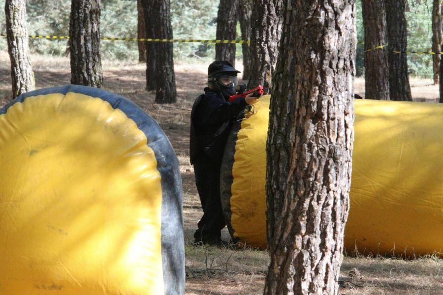 Competición de paintball en Valorio