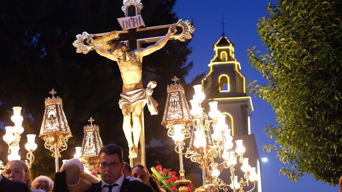 Procesión del Cristo del Buen Suceso en el año 2019.