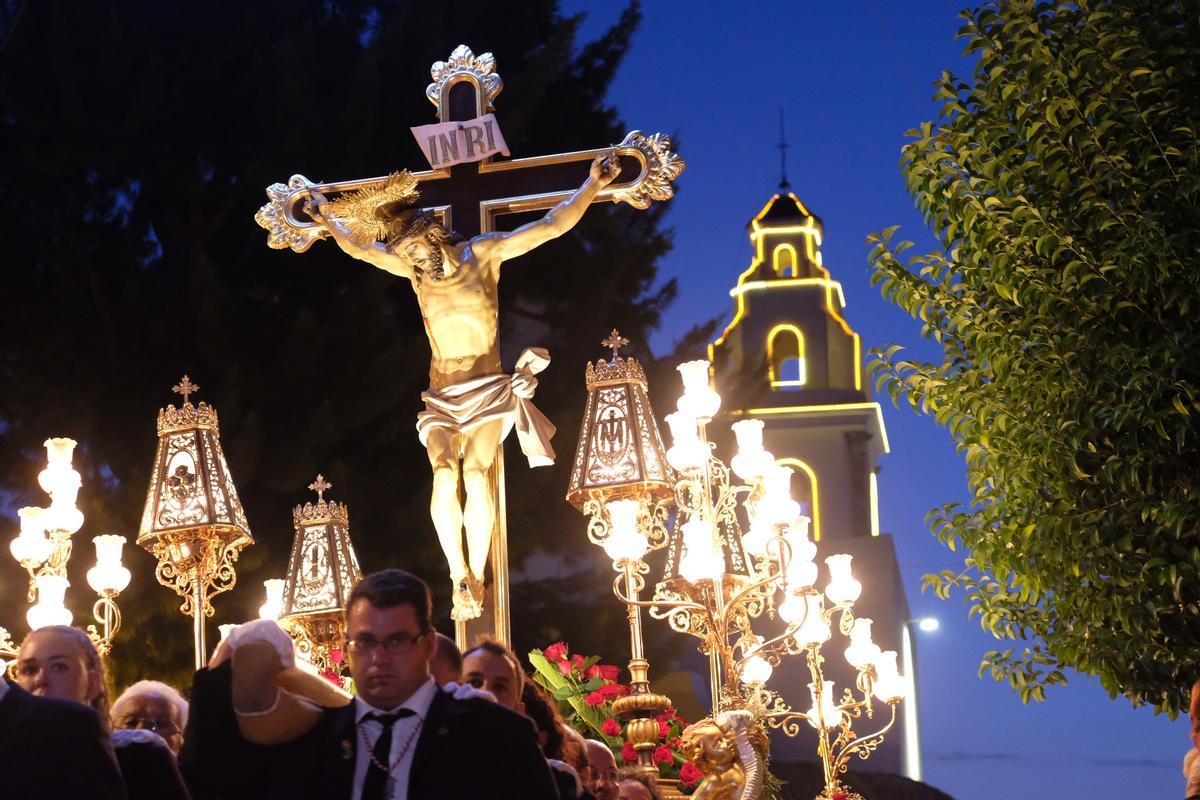 Procesión del Cristo del Buen Suceso en el año 2019.