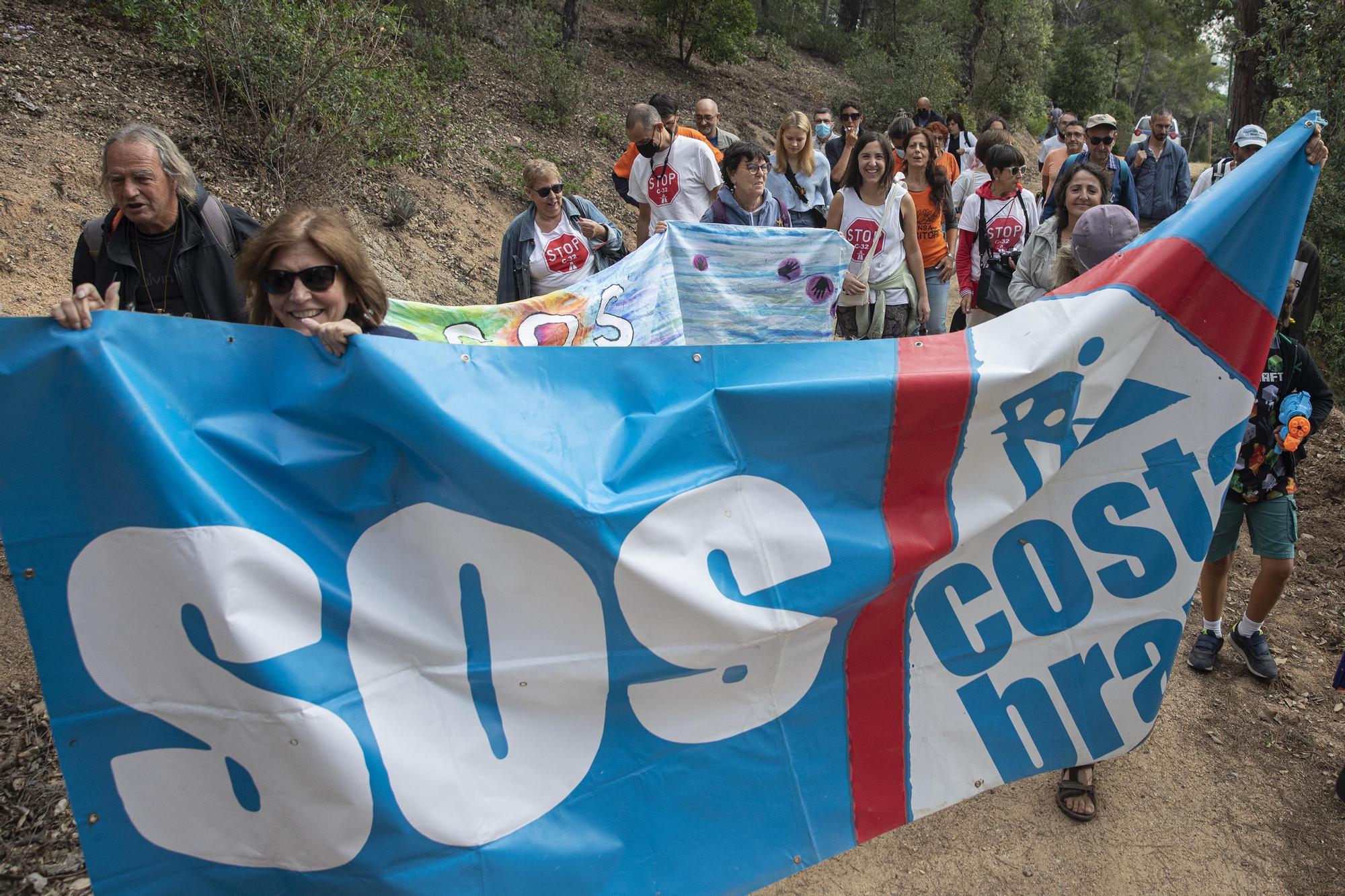 Manifestació del SOS Costa Brava