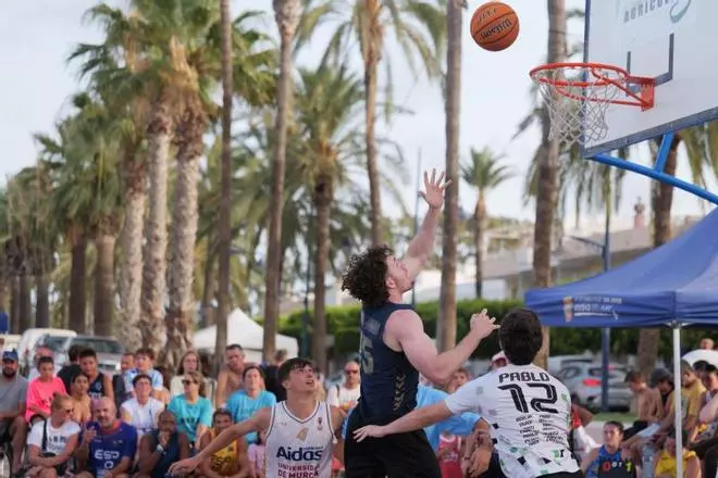 Las mejores imágenes del torneo de baloncesto 3x3 de Santiago de la Ribera