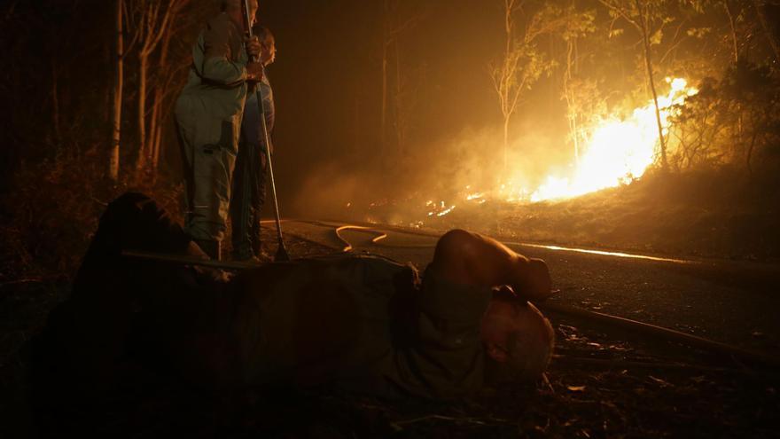 Galicia sufre la mayor ola de incendios del año con 1.800 hectáreas quemadas en un día