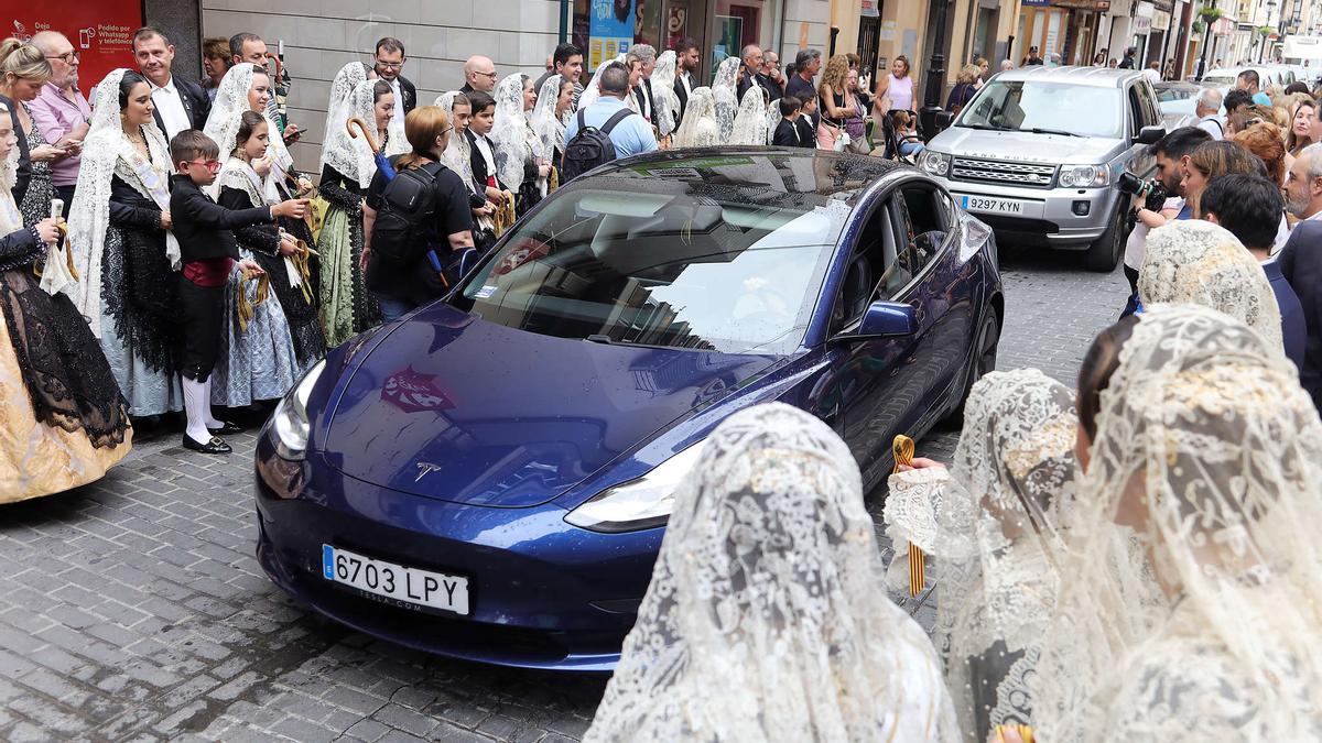 Benedicció del vehicles a Castelló.