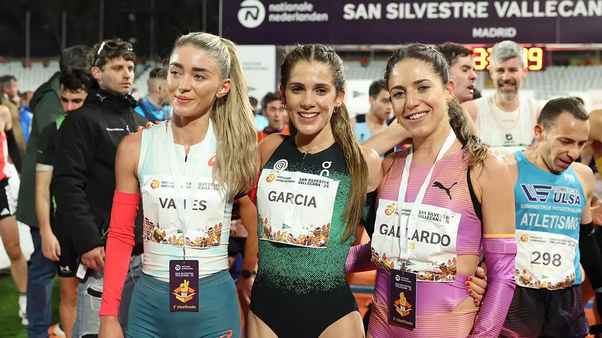 Marta García reina en la San Silvestre Vallecana por segunda vez y eclipsa a Kamworo
