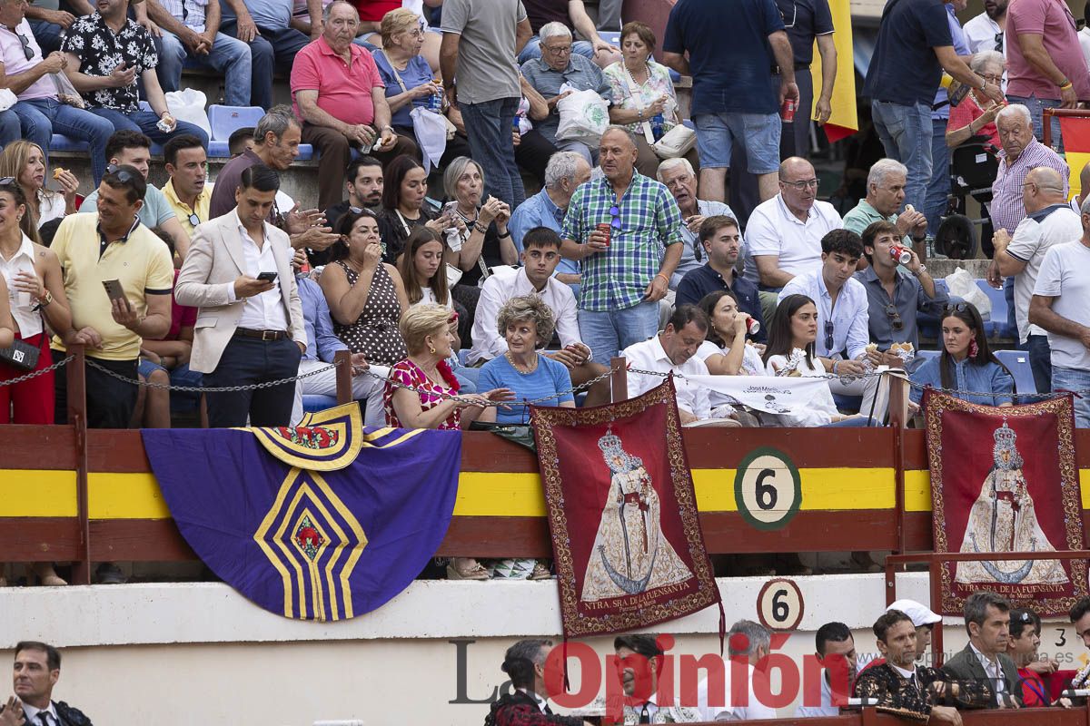 Tarde histórica en Abarán con la alternativa de José María Trigueros y el indulto de Tomás Rufo, junto a Castella salieron a hombros