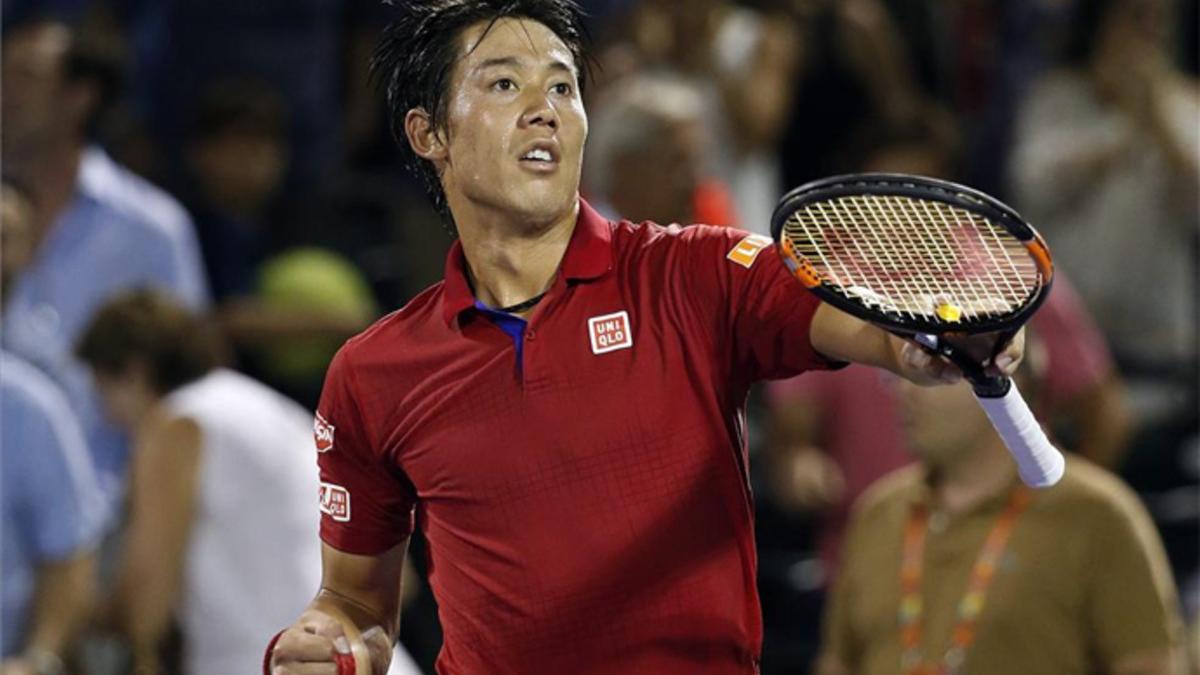 Nishikori, rival de Djokovic en la final