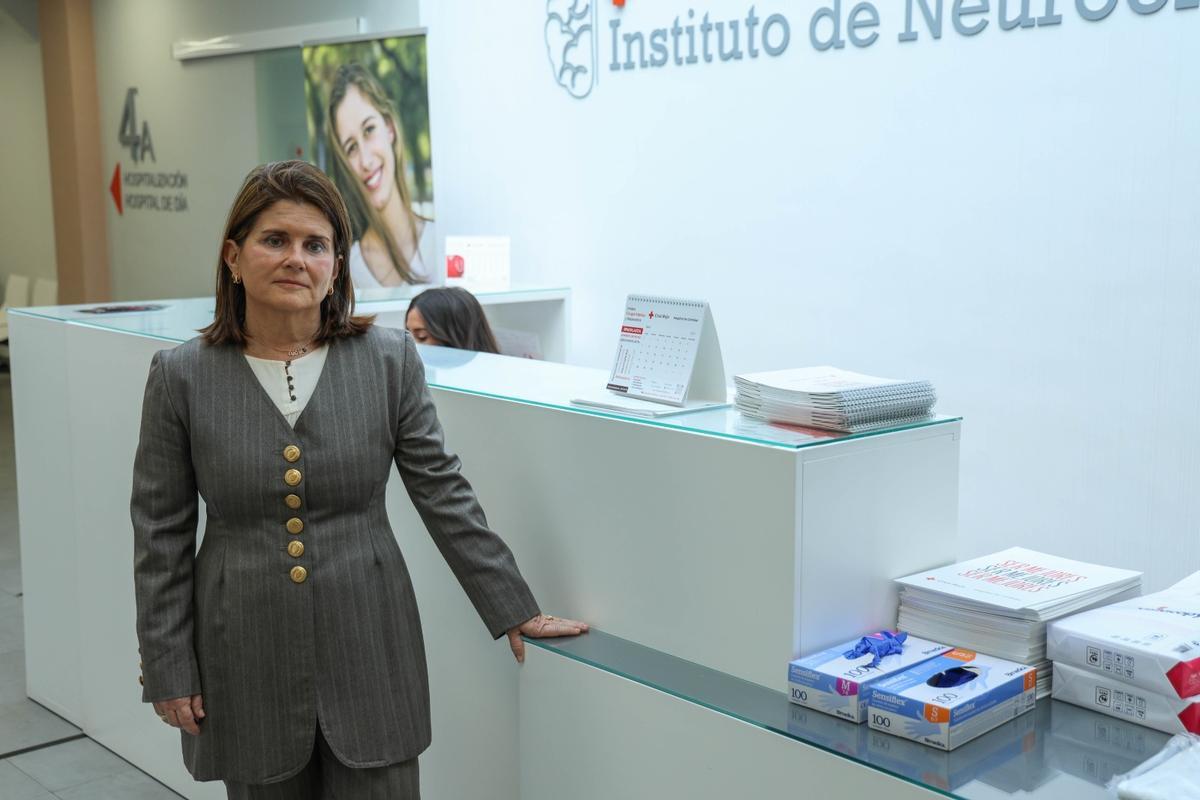 La nueva directora gerente del hospital Cruz Roja de Córdoba, Lucía Retenaga.