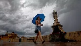 Cambio de tiempo en Andalucía con lluvias por una vaguada que entra en la península