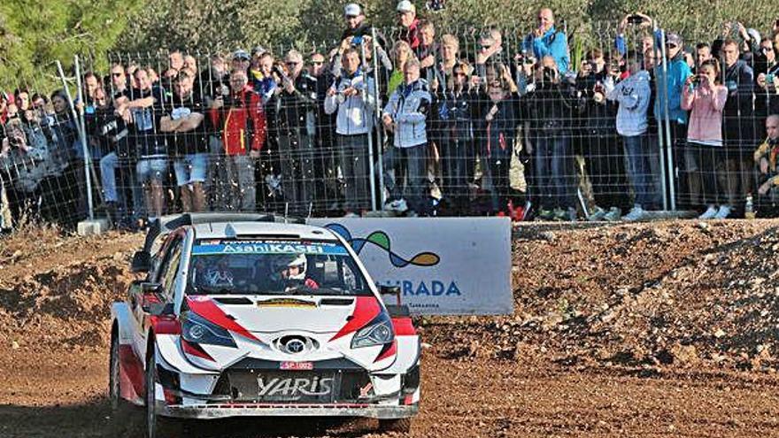 El Yaris de Kris Meeke va ser el més ràpid en el &#039;shakedown&#039; d&#039;ahir