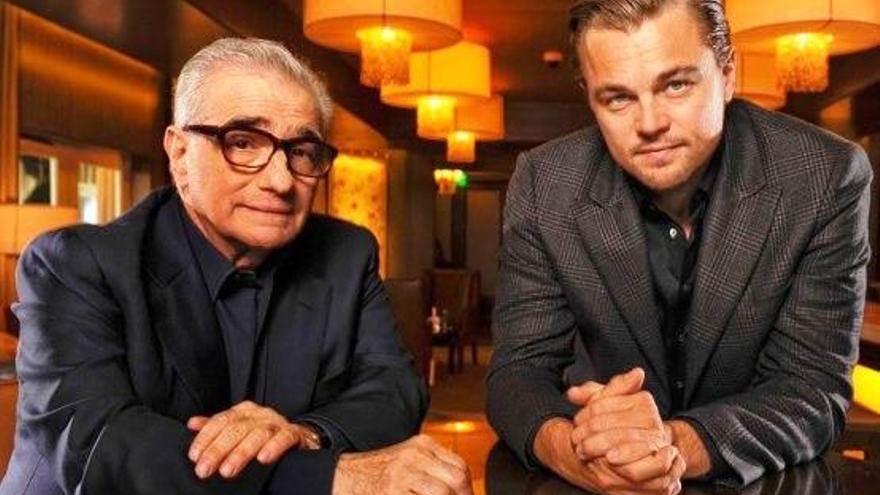 Scorsese y DiCaprio.