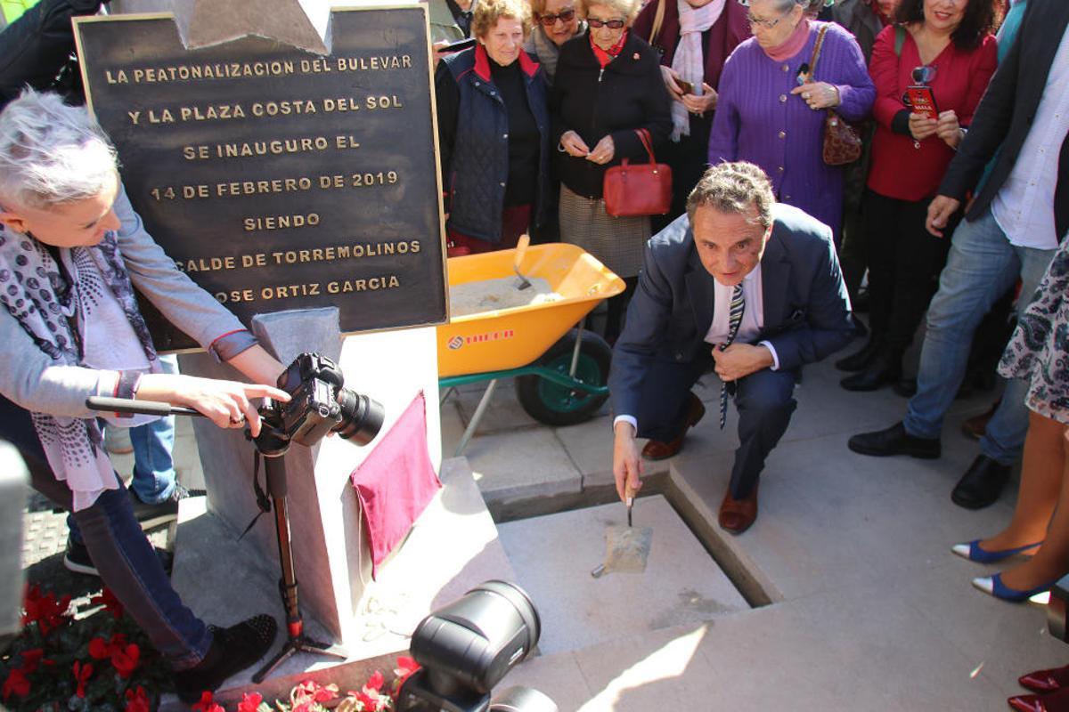 Inauguración de la plaza Costa del Sol