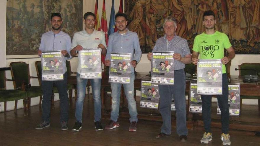 Imagen de la presentación de la actividad realizada por la UD Toresana.