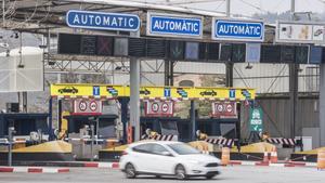 CASTELLBELL I EL VILAR . PEATGE AUTOPISTA C-16 . AUTOPISTA DE MONTSERRAT E-9