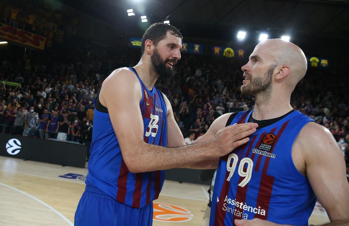 ¡Locura en el Palau! Así celebró el Barça el pase a la Final Four