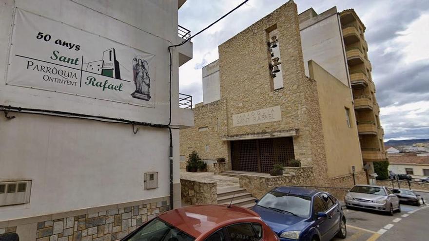 Se incendia el local parroquial de Sant Rafel en Ontinyent