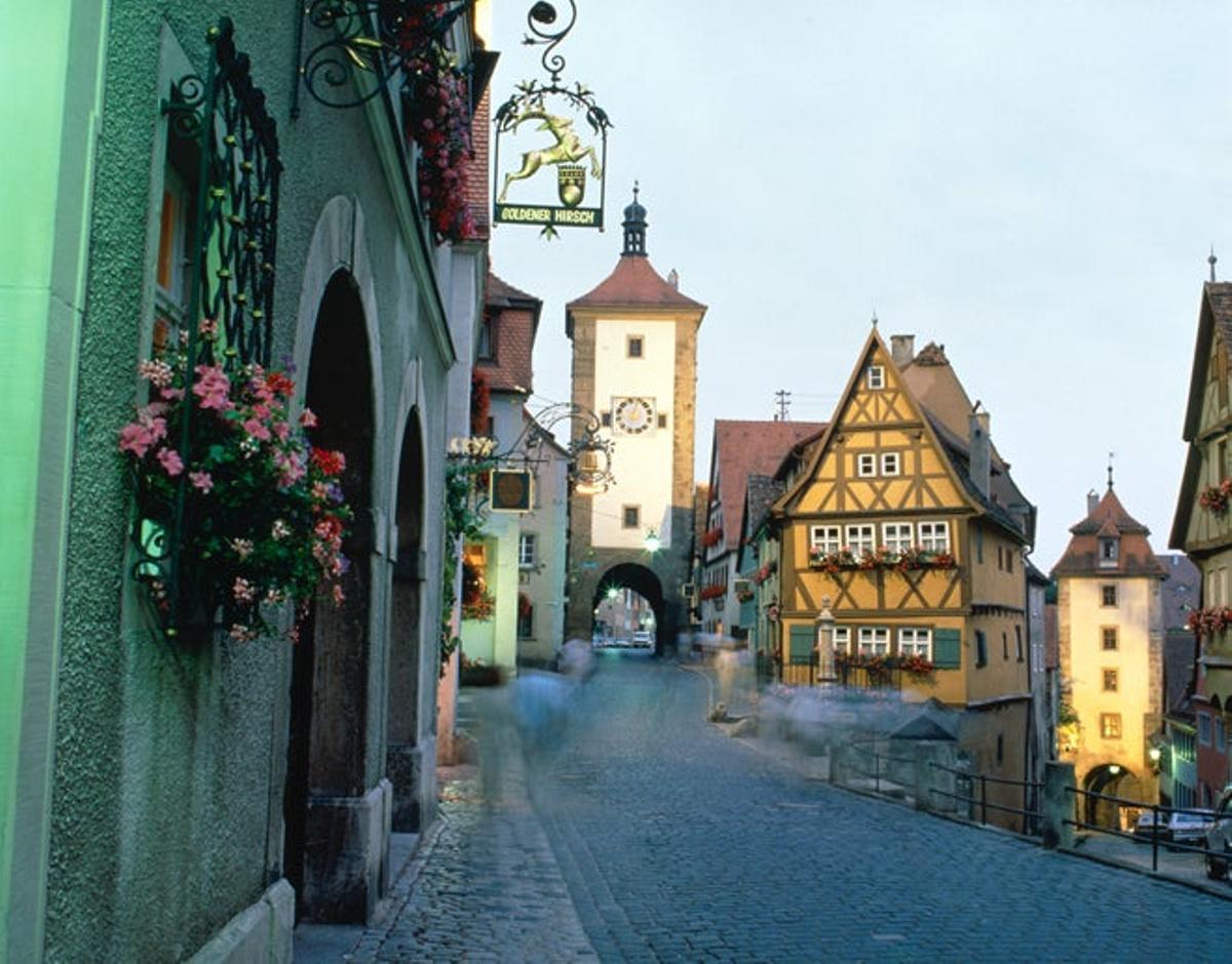 Rothenburg ob der Tauber, Bavaria, Alemania. Rothenburg ob der Tauber, Bavaria, Alemania.