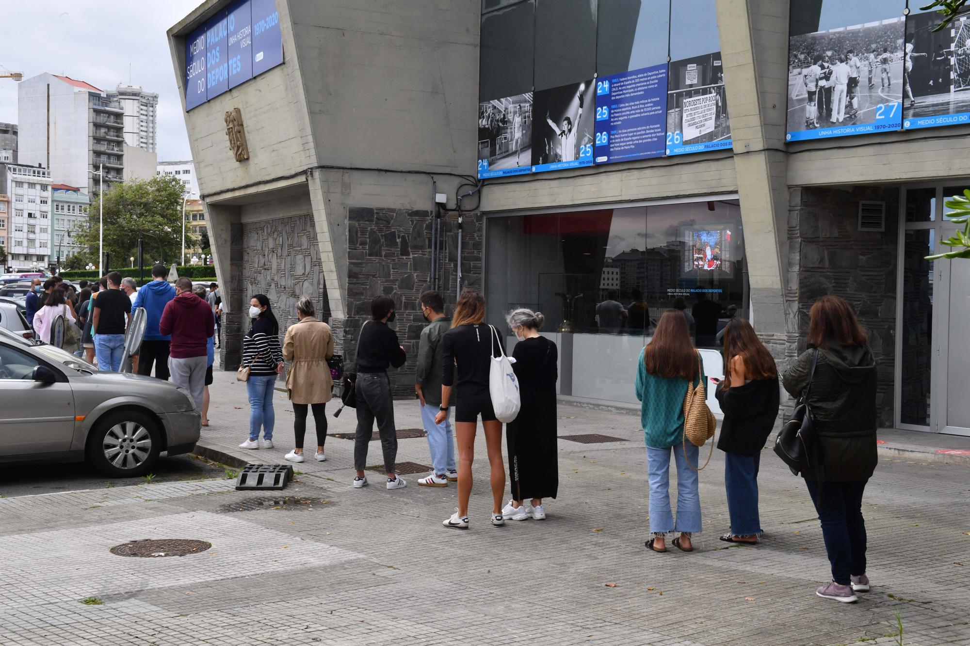 La Xunta realiza test de antígenos hoy en Riazor para aumentar los diagnósticos