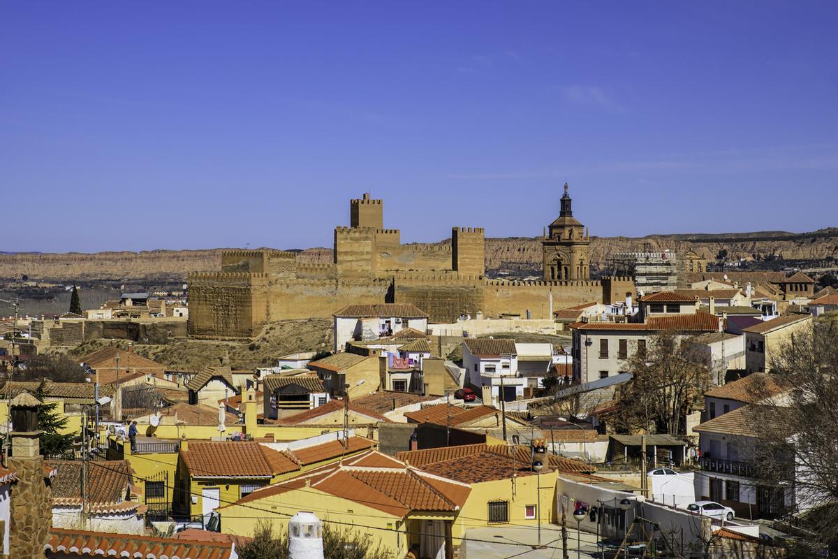 ista de Guadix, ciudad del interior de la provincia de Granada (Andalucía, España)