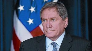 Richard Holbrooke, durant una compareixença al Senat.