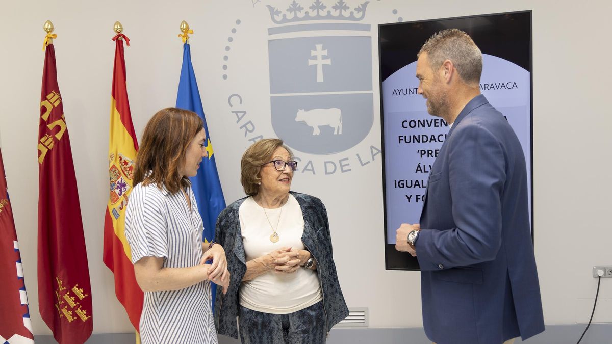 convenio de colaboración entre el Ayuntamiento de Caravaca y la Fundación FEYDIM para creación del premio ‘José Álvarez, a la igualdad en la ciencia y el fomento de la carrera investigadora en Caravaca de la Cruz”.