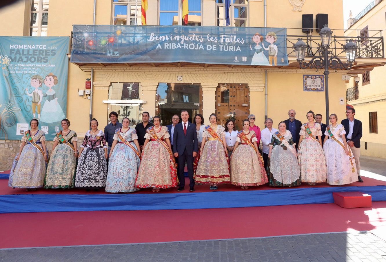 Las Fallas de la Comunitat celebran su reunión anual