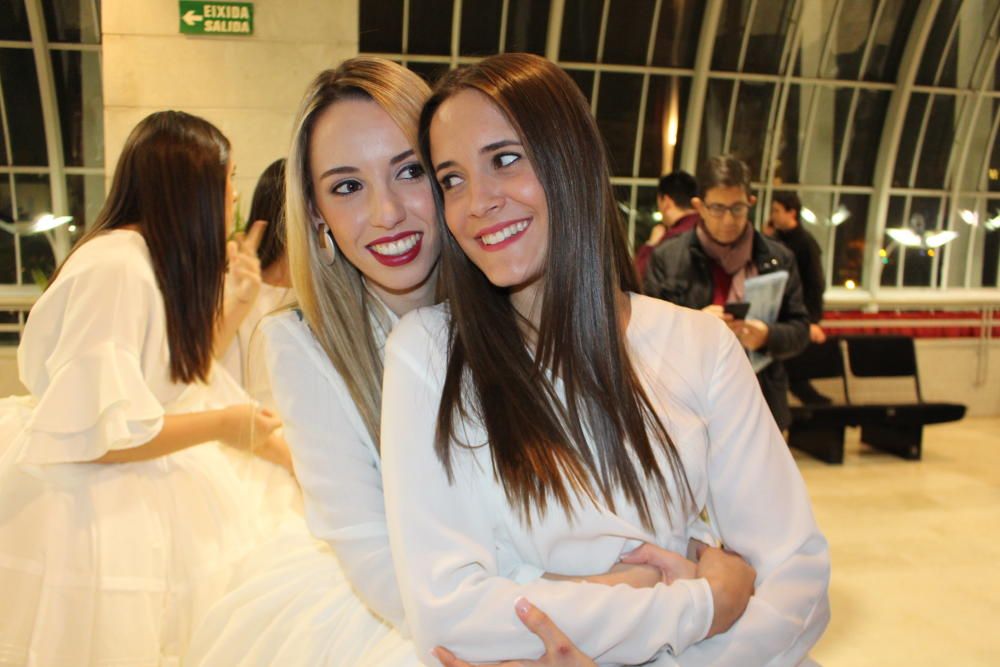 Ensayo de la exaltación de la falleras mayores de València 2019