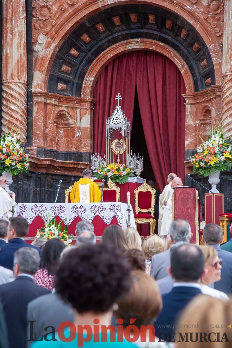 Misa del día 1 de mayo en honor a la Vera Cruz de caravaca