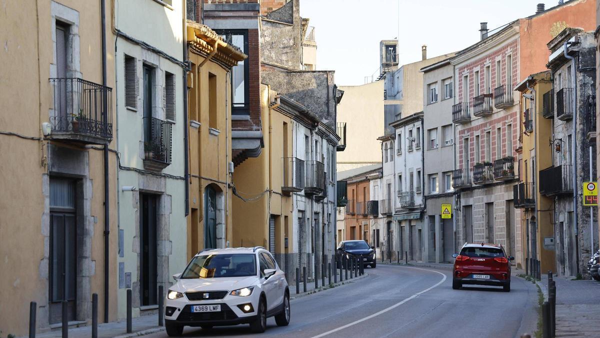 El carrer del Pont Major.