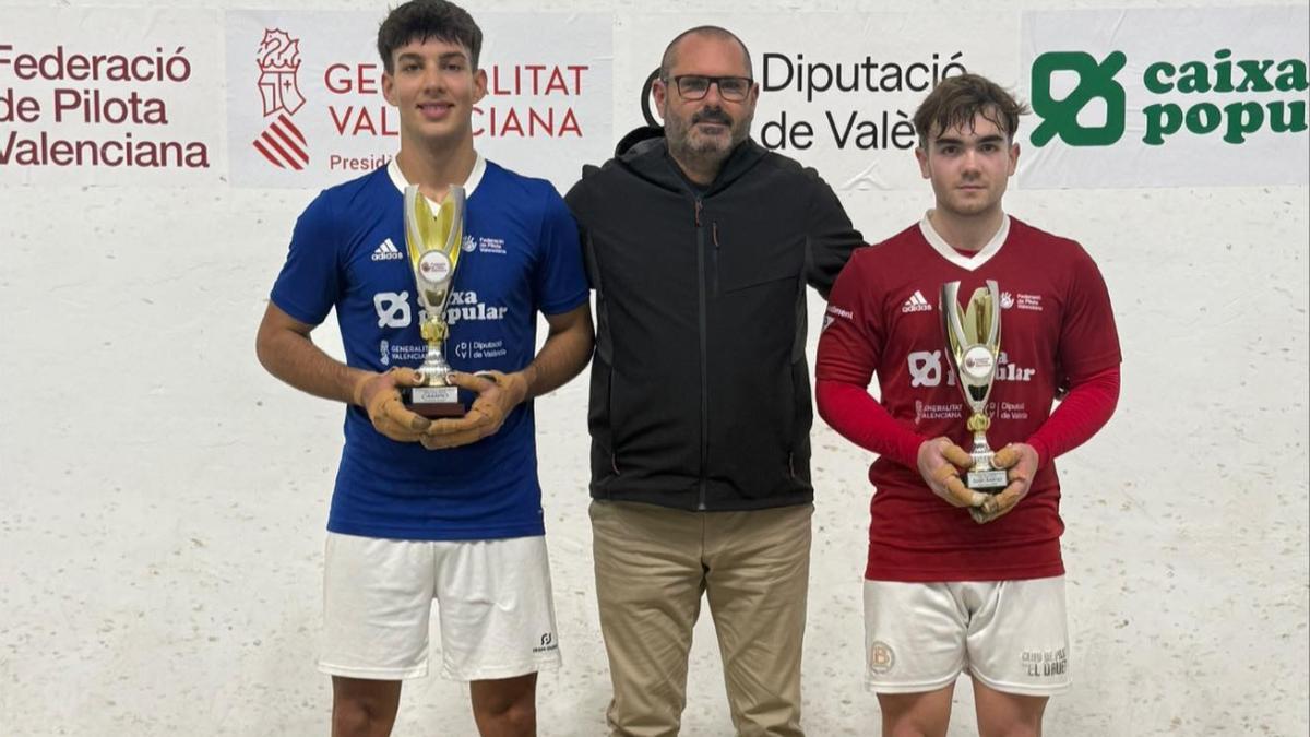 Terrades II i Josep Marín, campió i subcampió Sub-23 de raspall.