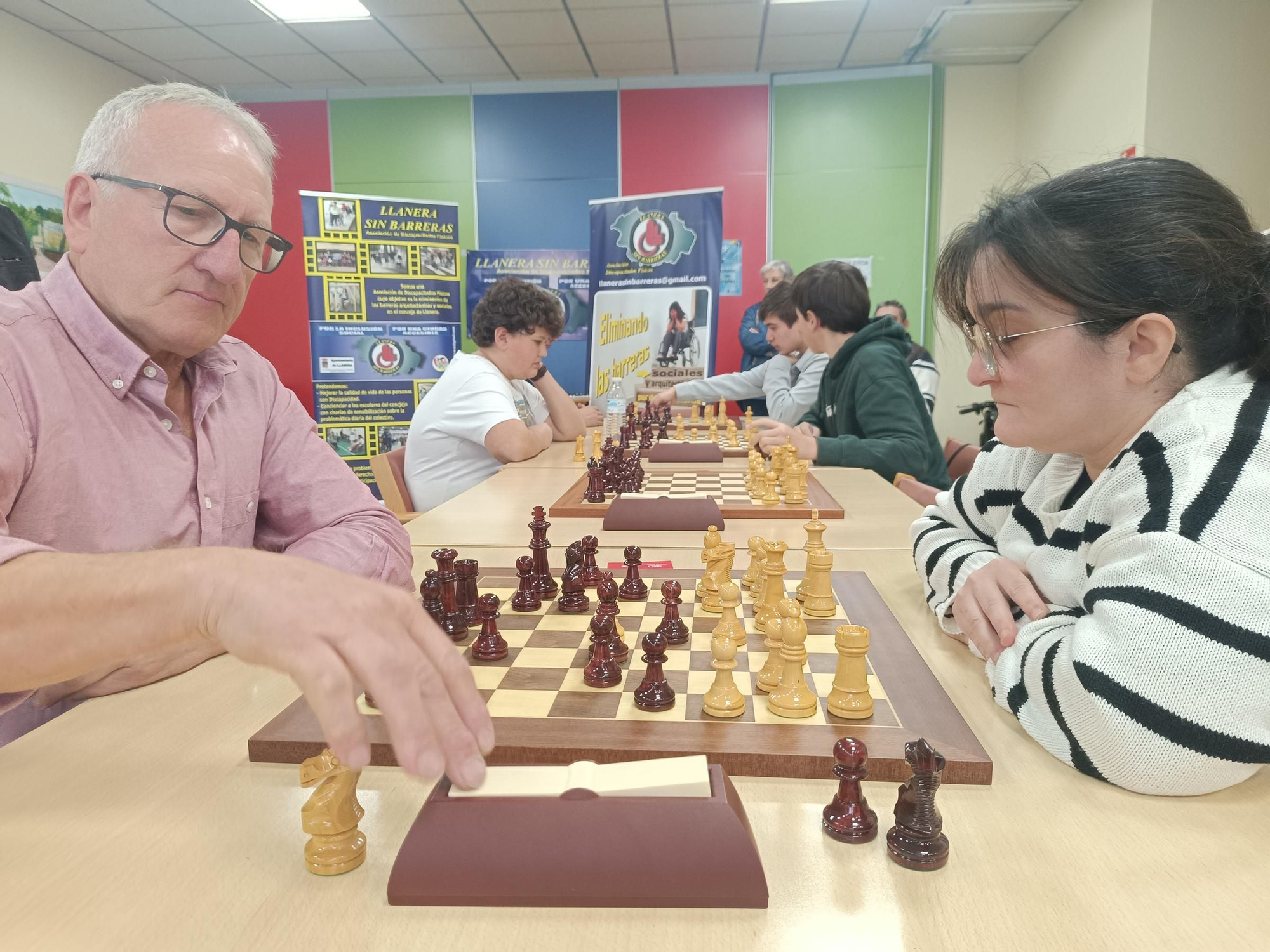 Jaque Mate a las barreras: así fue el Torneo de Ajedrez inclusivo de Llanera